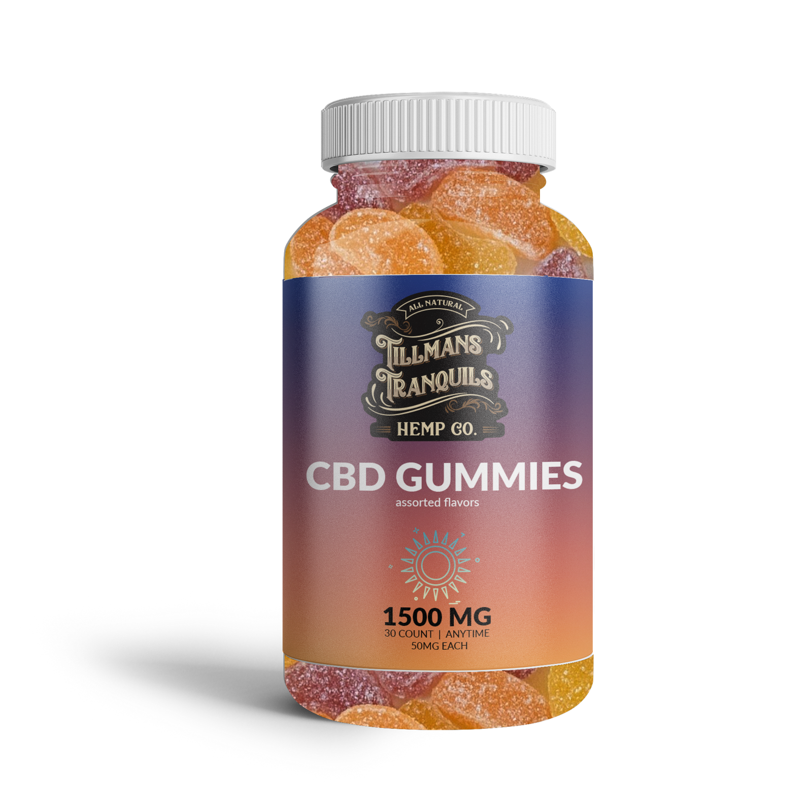 50mg CBD gummies anytime of the day formula