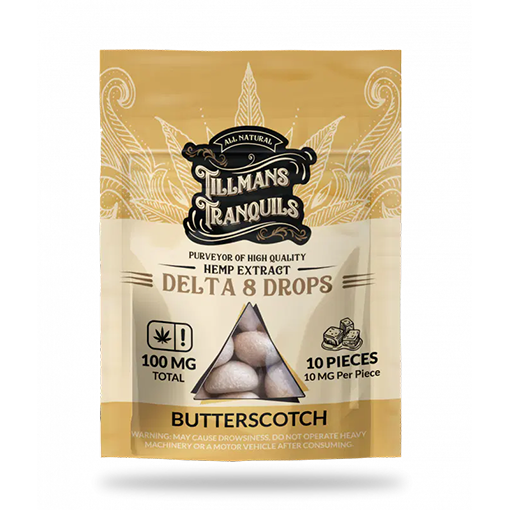 infused delta 8 thc butterscotch candy