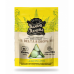 delta 8 thc candy drops lemon lime flavored