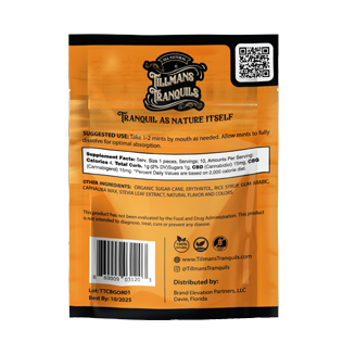 cbg orange mints back