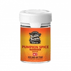 pumpkin spice d9 terpene infused gummies