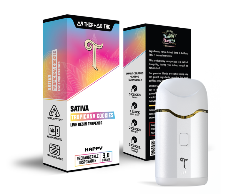 tropicana cookies disposable vape (3g)