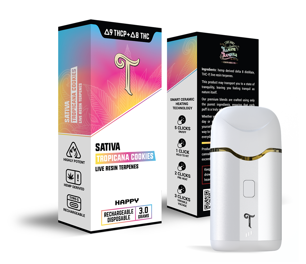 tropicana cookies disposable vape (3g)