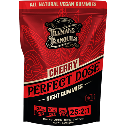 cherry cbd gummies for sleep + thc 160mg total