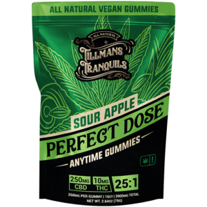 sour apple 140mg thc gummies