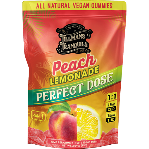 peach lemonade thc gummies
