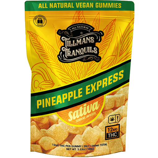 20 count pineapple express thc gummies 12mg