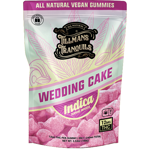 wedding cake terpene d9 gummies