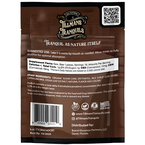 cbn mints ingredients